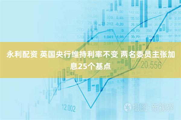 永利配资 英国央行维持利率不变 两名委员主张加息25个基点
